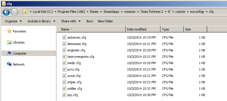 config files example config files example